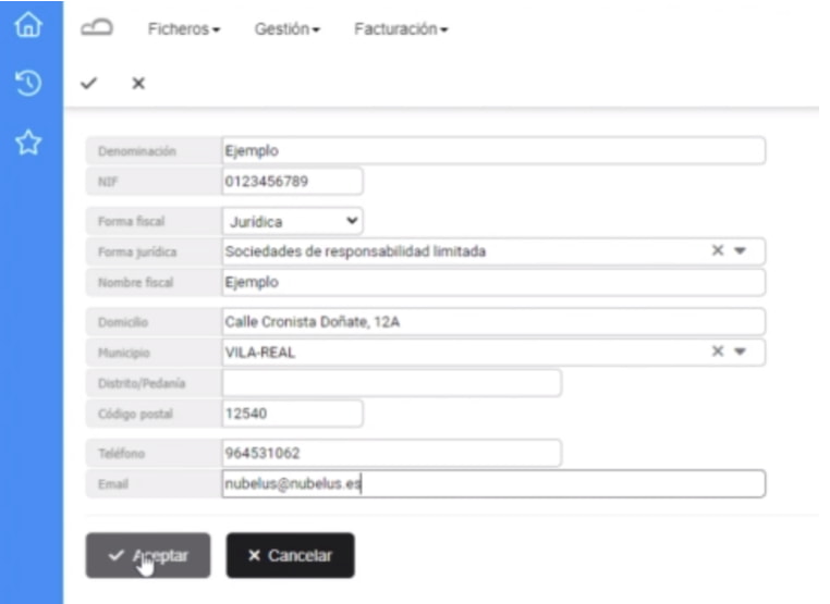 Datos mediambientales para introducir el NIMA