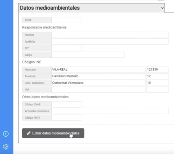 Centro medioambiental para incluir el NIMA en Nubelus