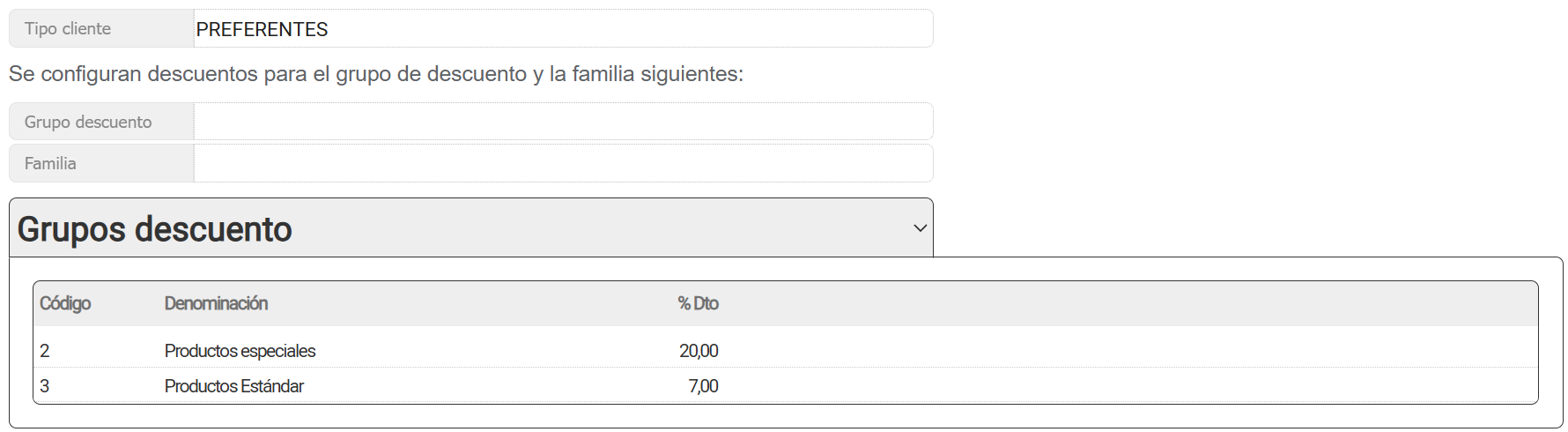 Configuración de descuentos en Nubelus: caso práctico